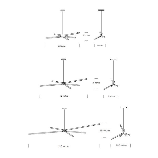 Sky Bang LED Chandelier