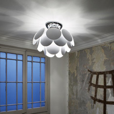 Mid-Century Modern Lighting Flush + Semi-Flush Mount Lights